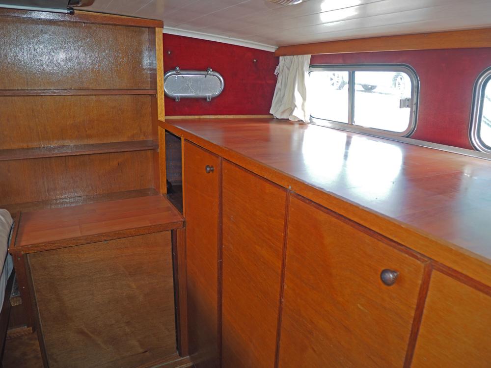 Cabine arri&egrave;re, H&eacute;bergements